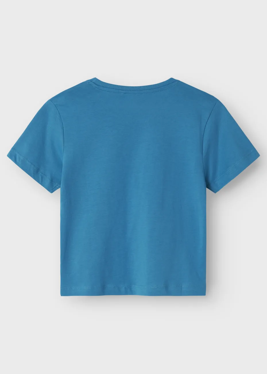 Name It Boys Blue Game T-Shirt (9mths-5yrs)