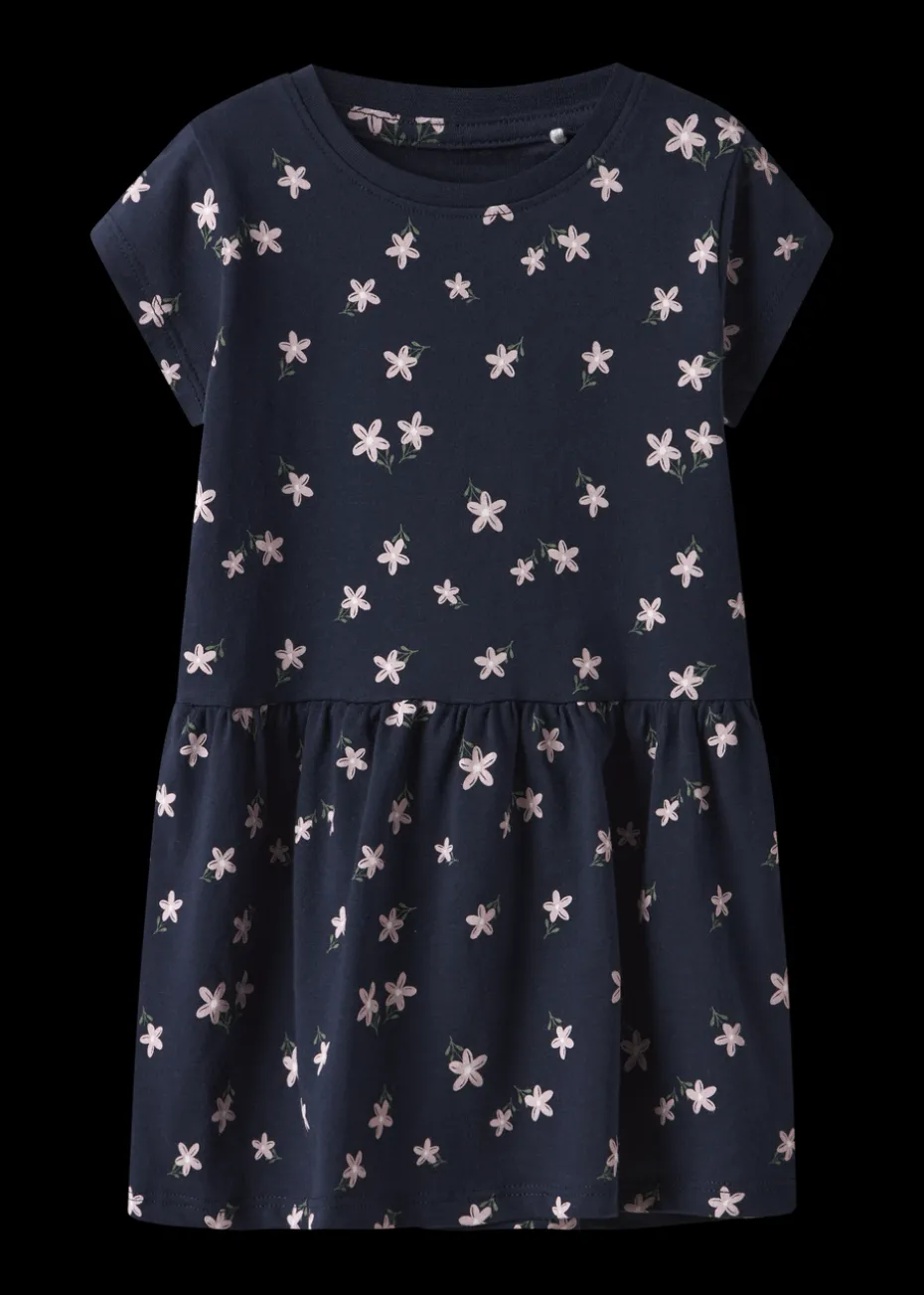 Name It Girls Navy Star Smock Dress (1.5-7yrs)