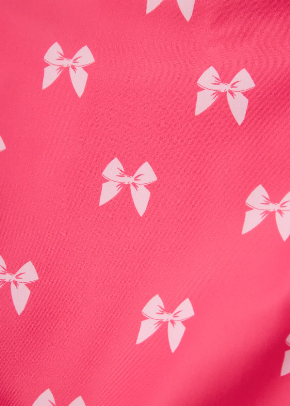 Name It Girls Pink Bow Swimsuit (9mths-6yrs)