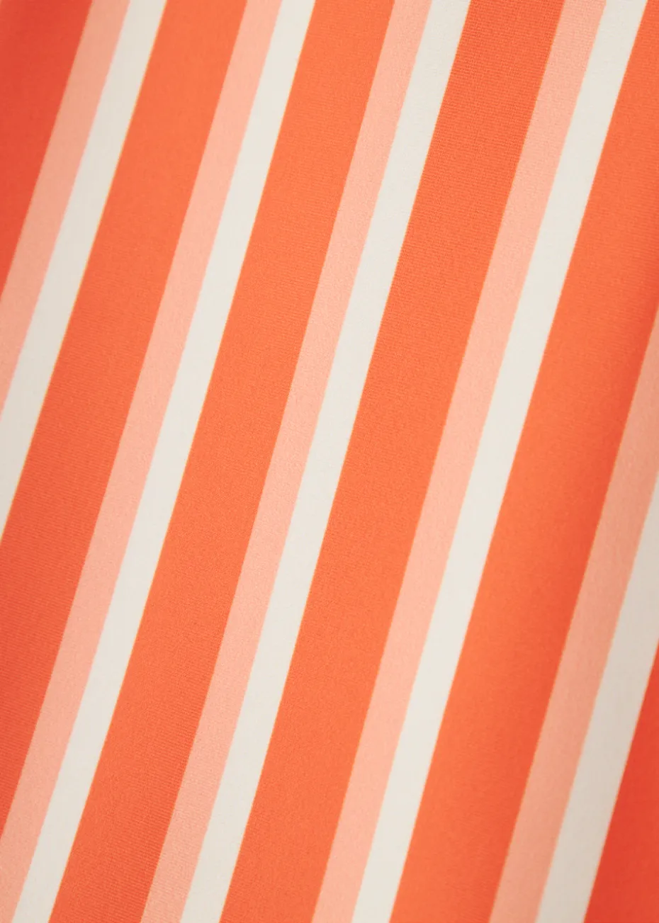 Name It Orange Stripe Swimsuit (5-12yrs)