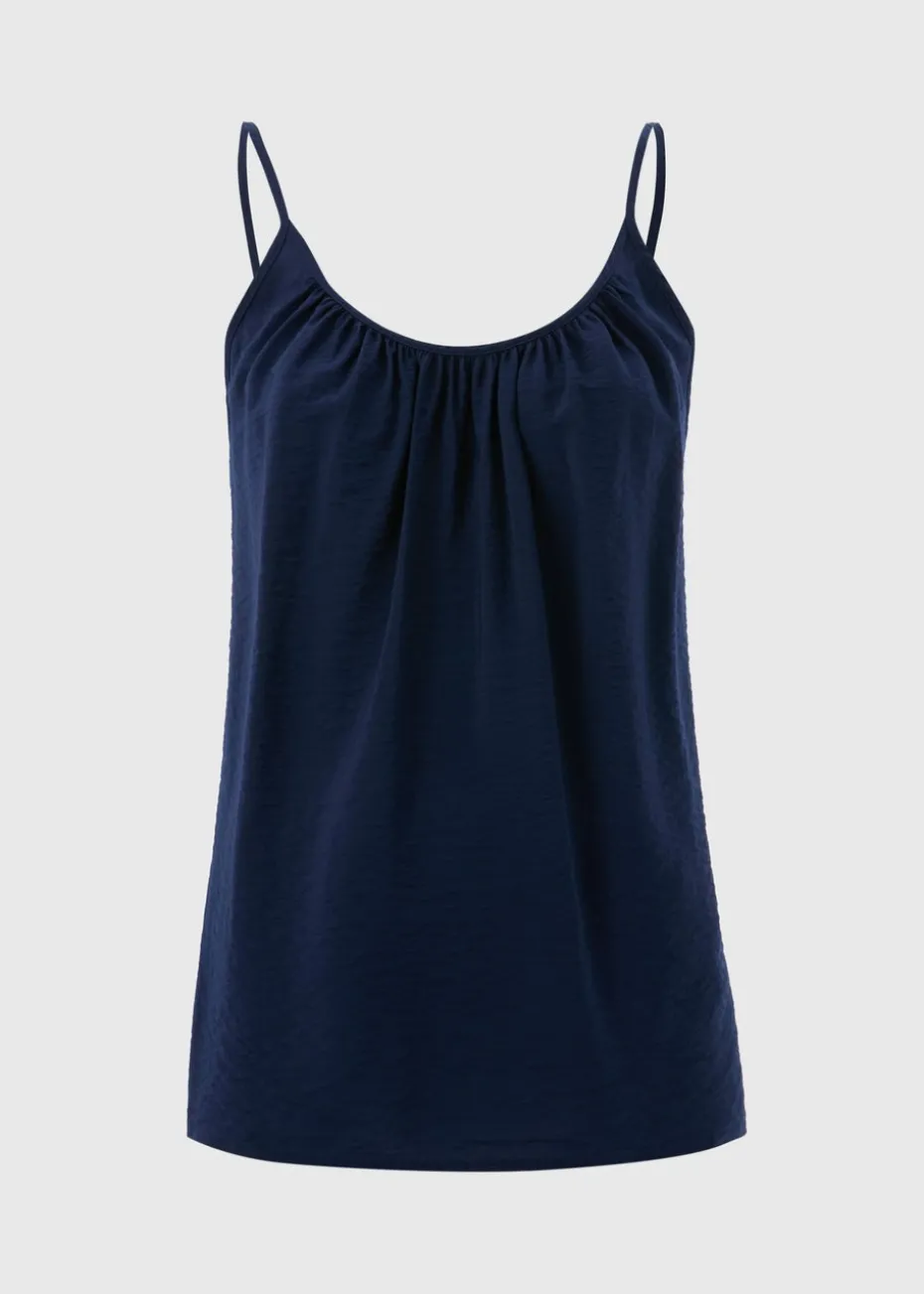 Navy Cami Top