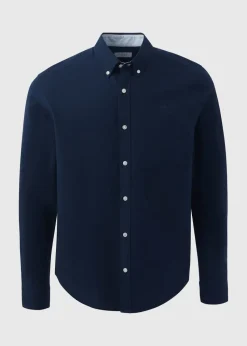 Navy Oxford Shirt