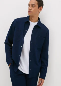 Navy Smart Shacket