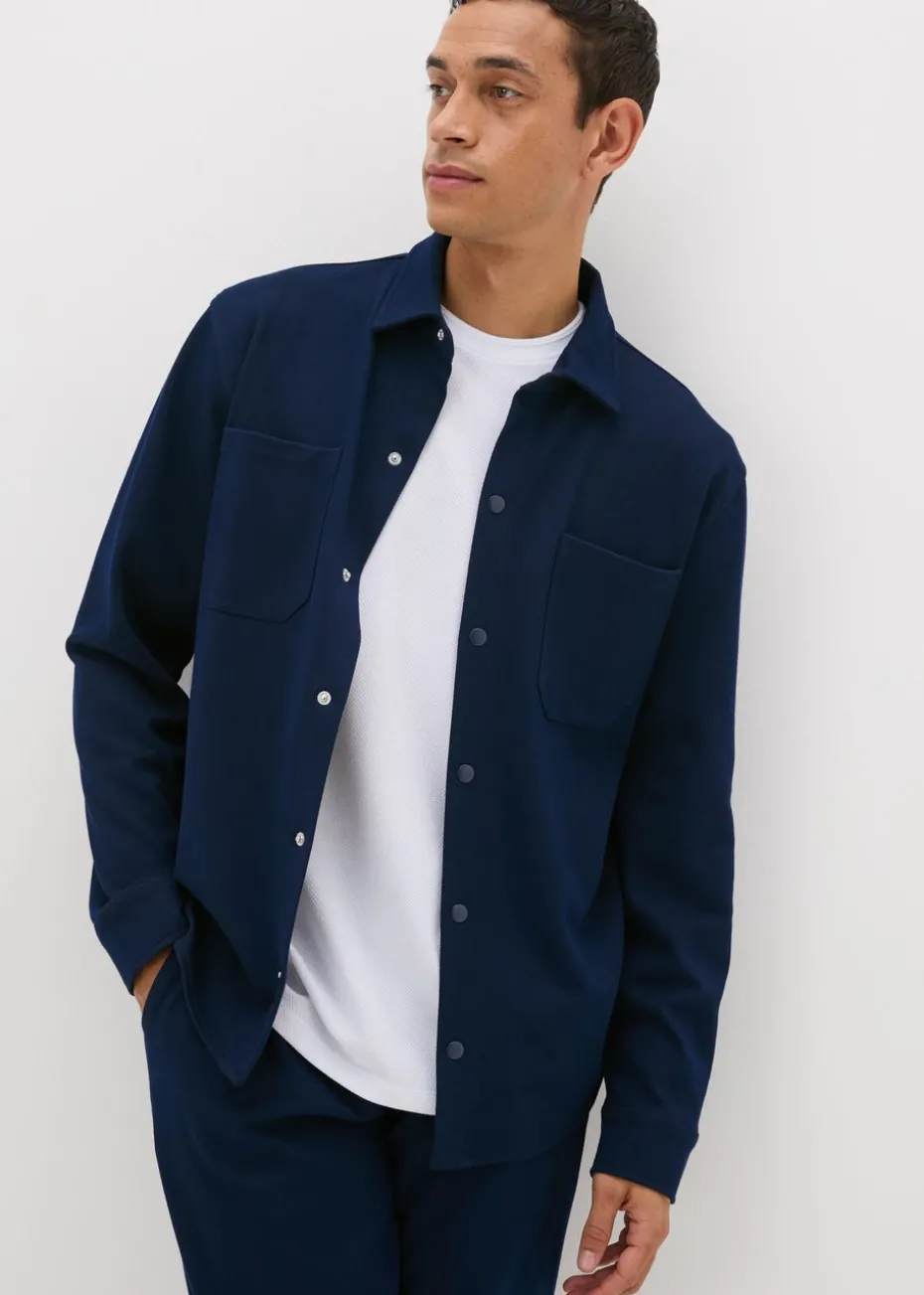 Navy Smart Shacket