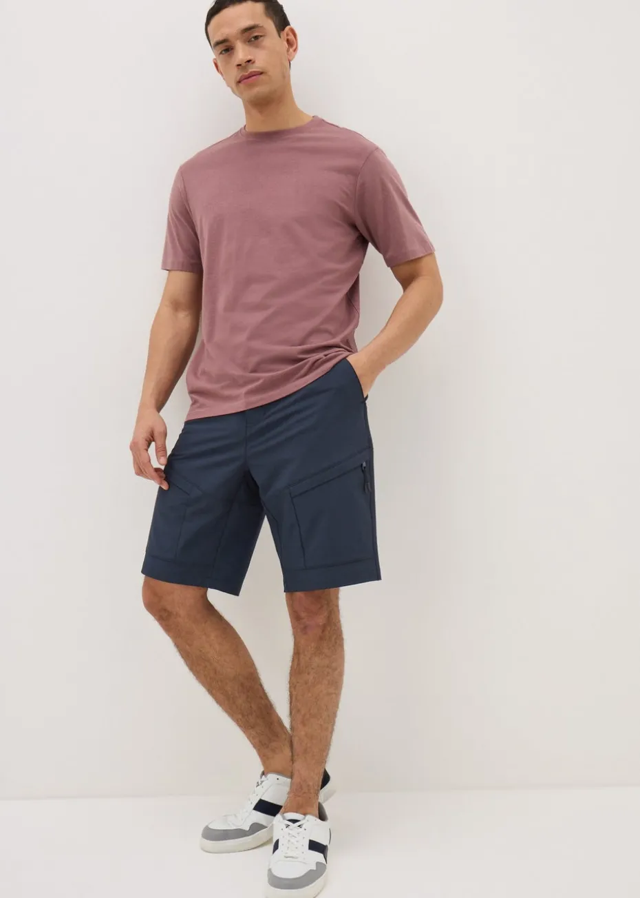 Navy Trek Shorts