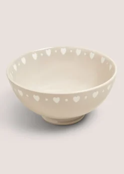 Neutral Heart Tea Tray