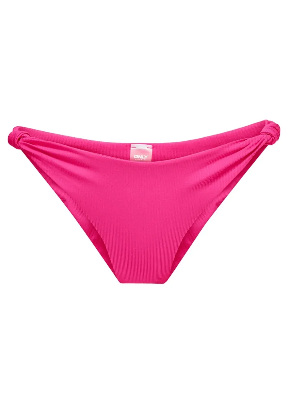 ONLY Pink Knot Brazilian Bikini Bottoms