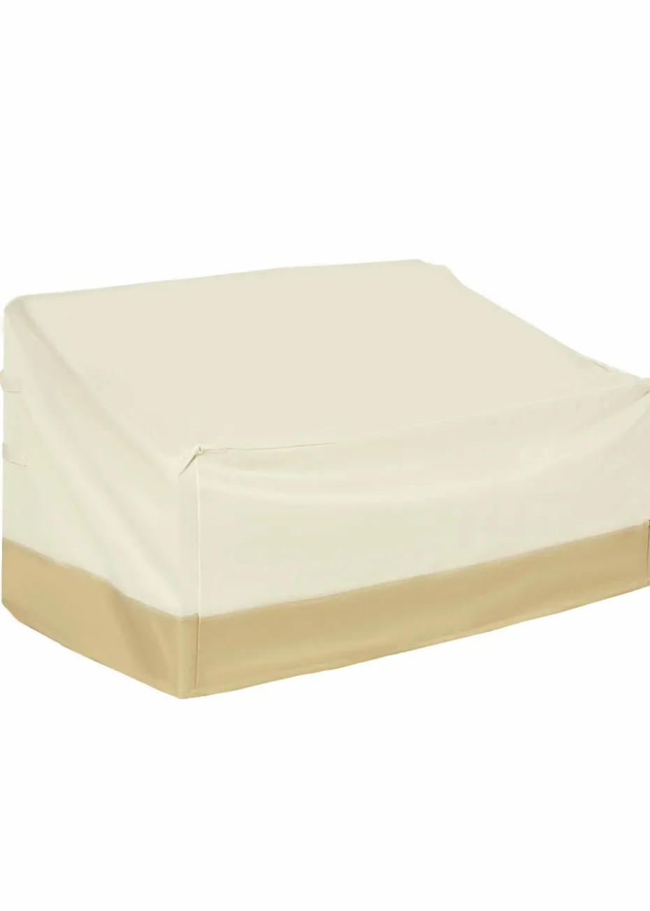 Outsunny 600D Oxford Cloth Furniture Cover 3 Seat Rattan Chair Protector Waterproof L152 x W87 x H58-79cm