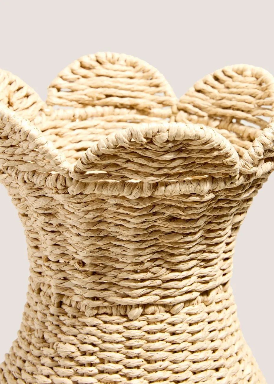 Oval Scallop Edge Basket