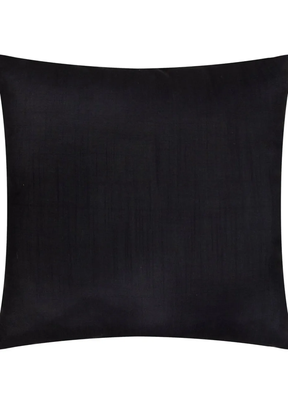 Paoletti Black/Gold Leopardis Cat Printed Outdoor Outdoor Cushion