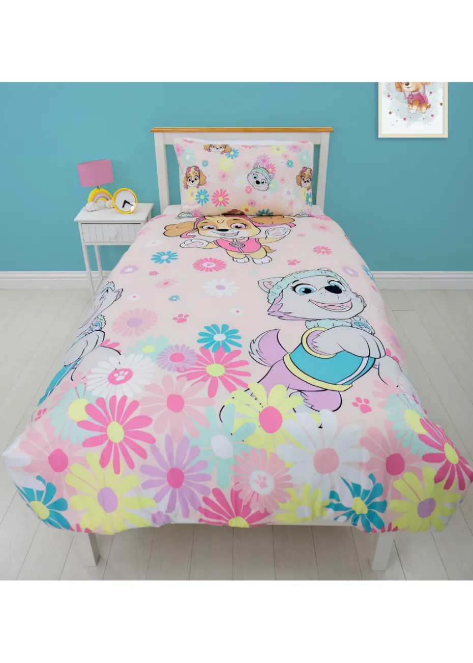 Paw Patrol Flowers Rotary Duvet Set