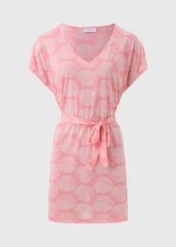 Peach Shell Kaftan