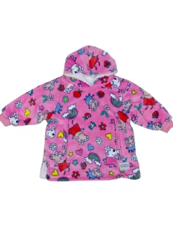 Peppa Pig Sunny Days Wearable Hooded Snuggle Fleece