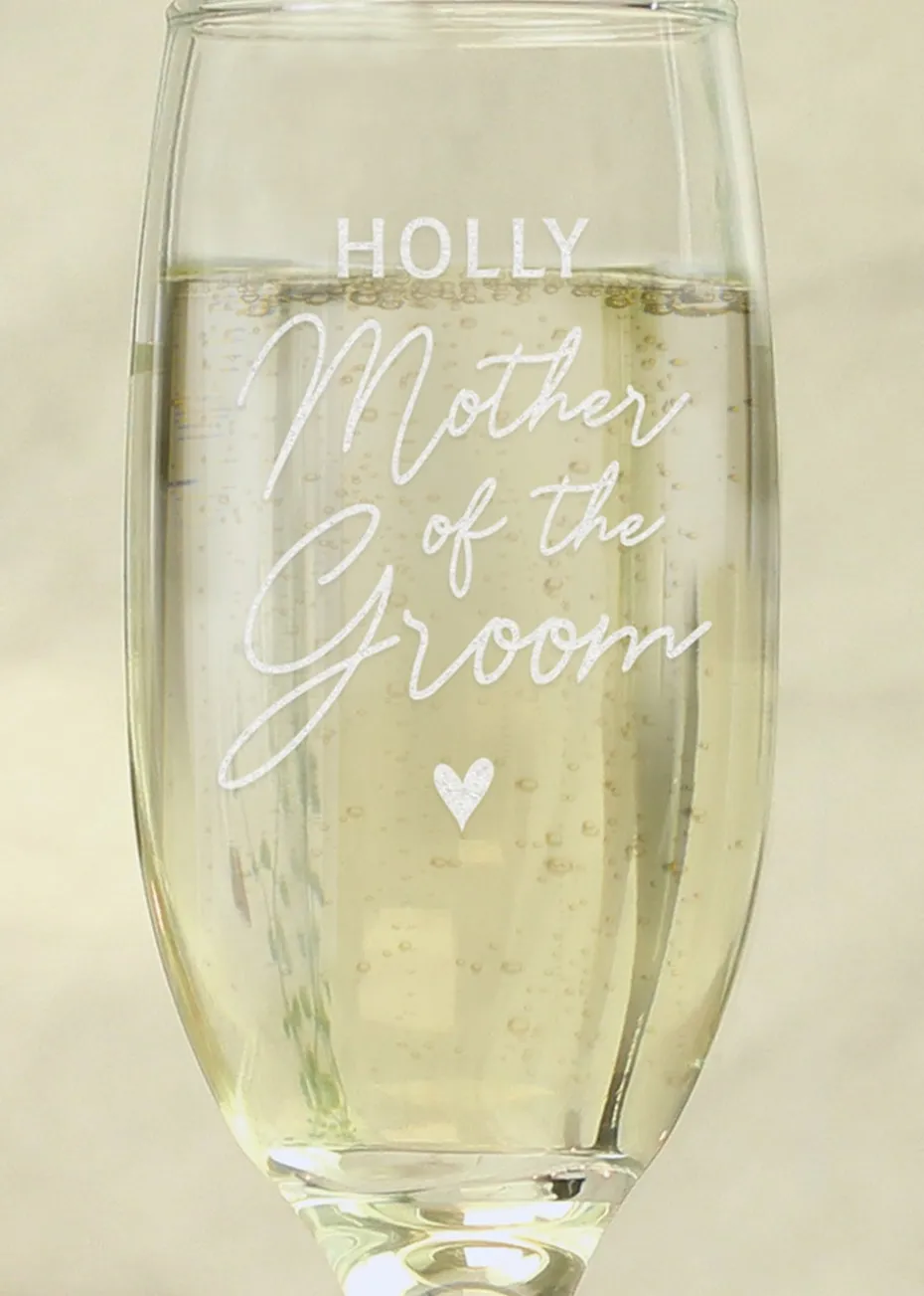 Personalised Memento Company Mother of the GroomFlute