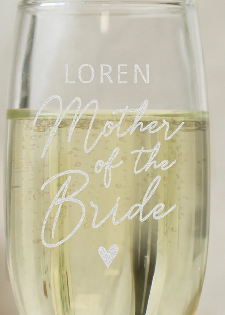 Personalised Memento Company Mother of the Bride Flute
