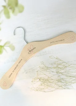 Personalised Memento Company Heart Wooden Hanger
