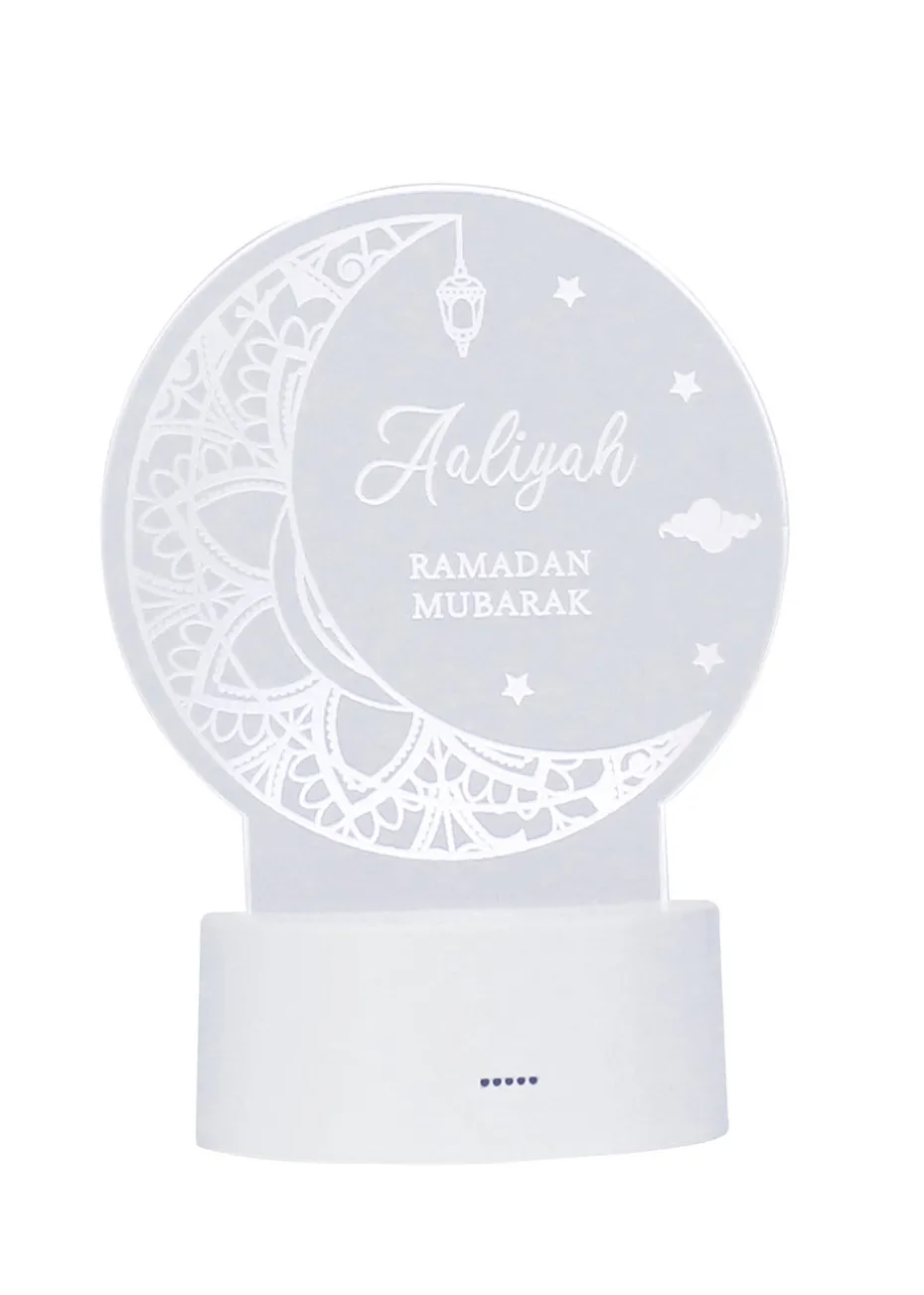 Personalised Memento Company White Eid & Ramadan LED Light