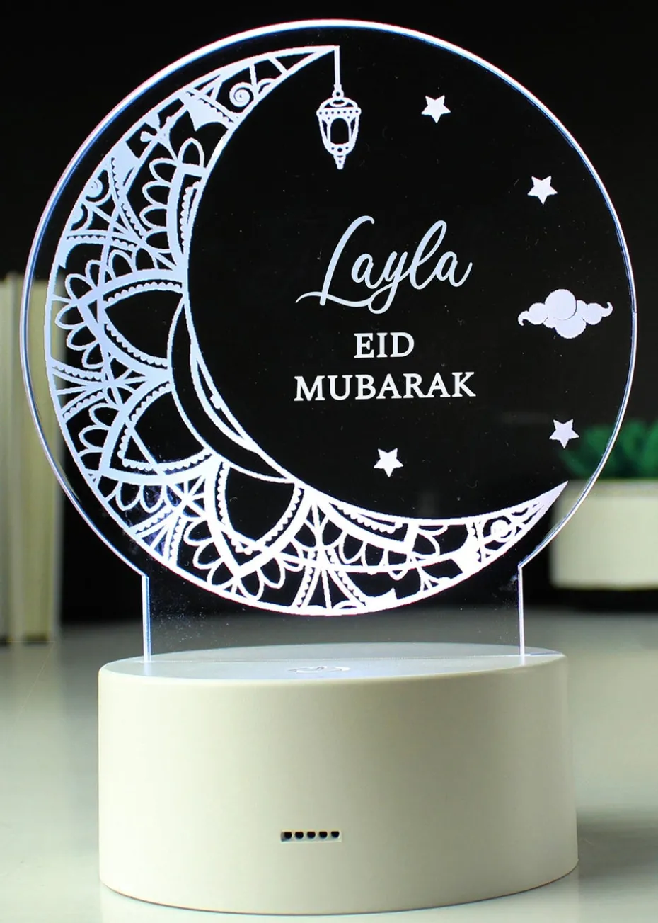 Personalised Memento Company White Eid & Ramadan LED Light