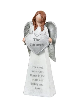 Personalised Memento Company White Angel Ornament