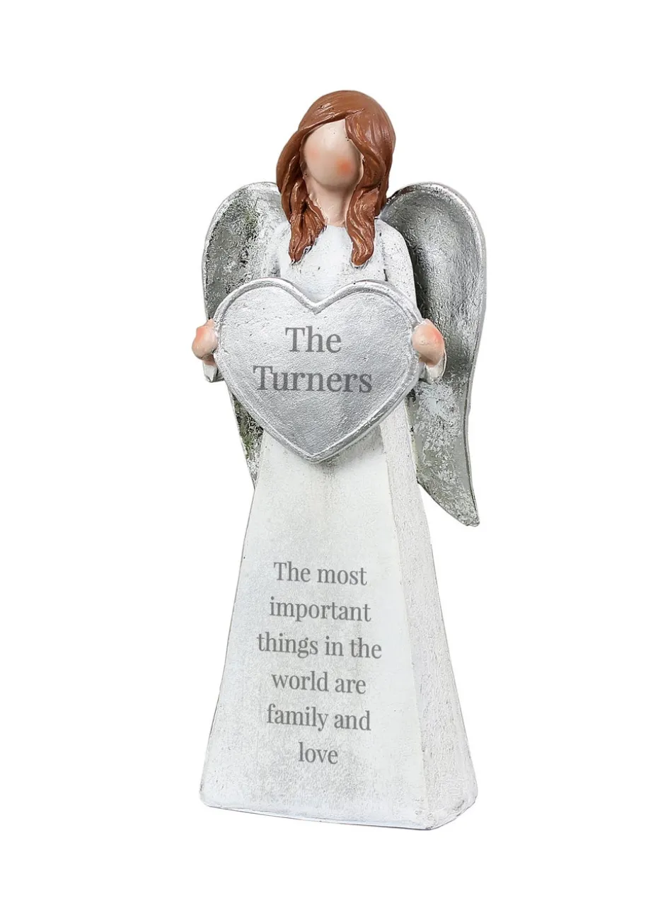 Personalised Memento Company White Angel Ornament