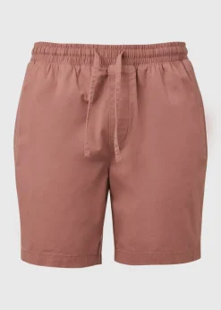 Pink Drawcord Chino Shorts