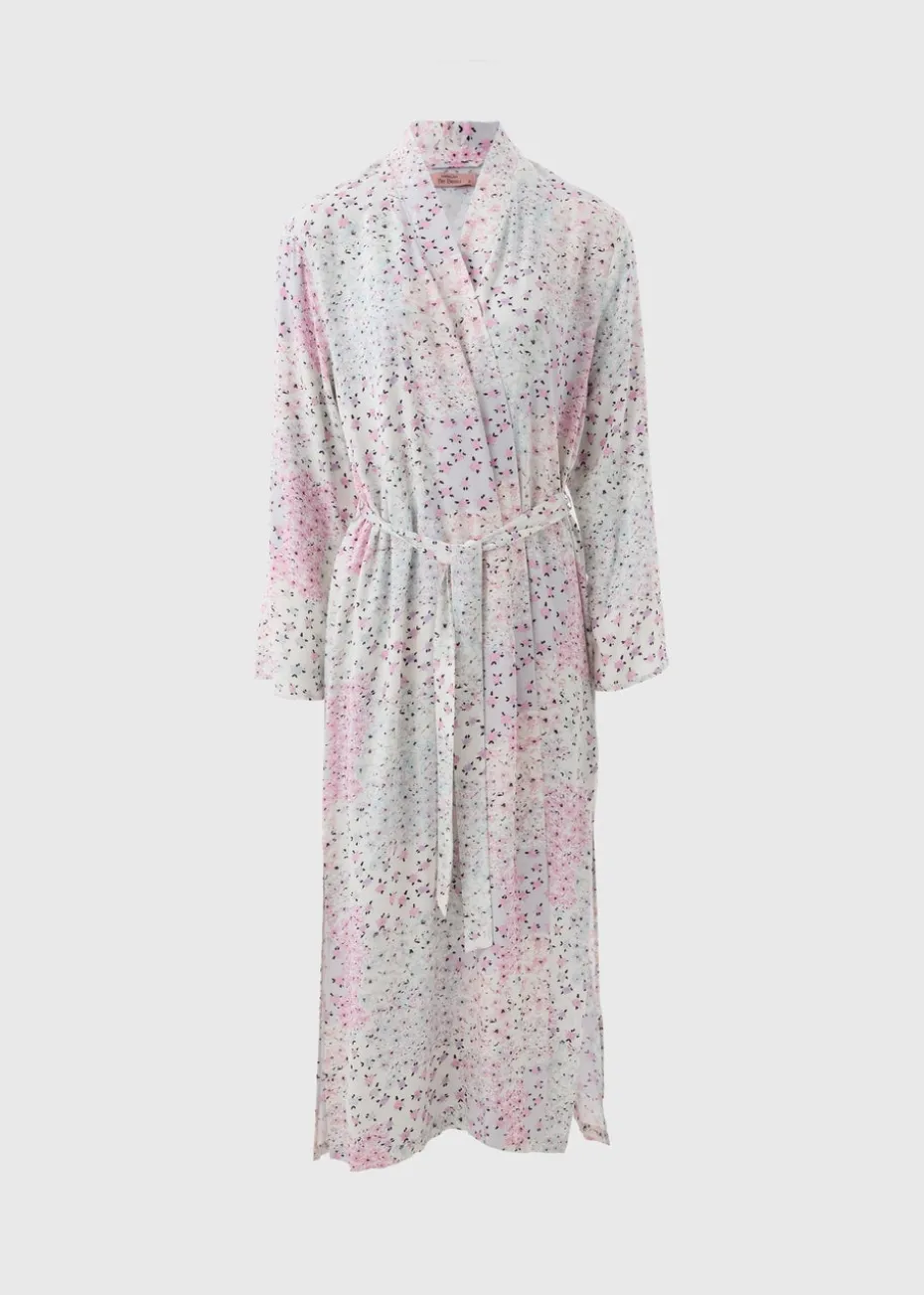Pink Floral Patchwork Dressing Gown