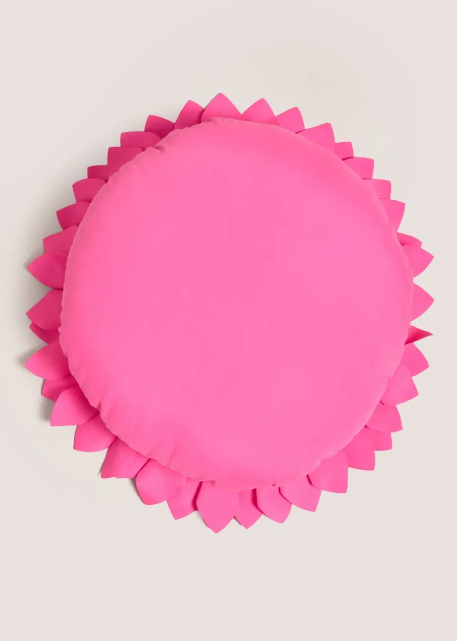 Pink Flower Cushion