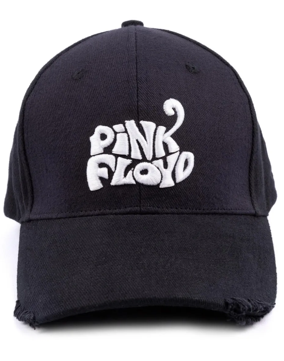 Pink Floyd Black Adjustable Curved Peak Baseball Cap