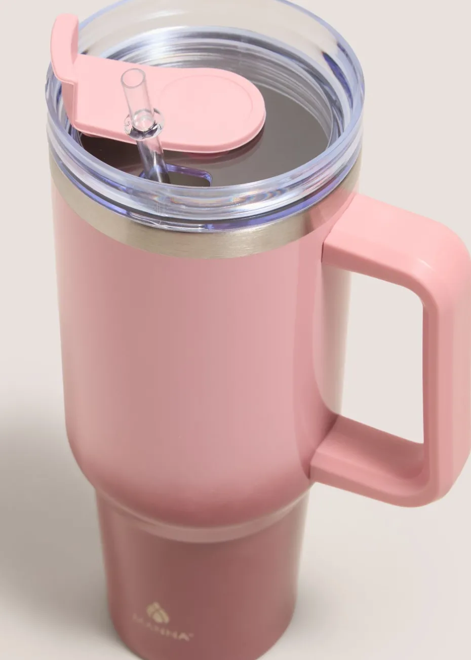 Pink Ombre Atlas Cup
