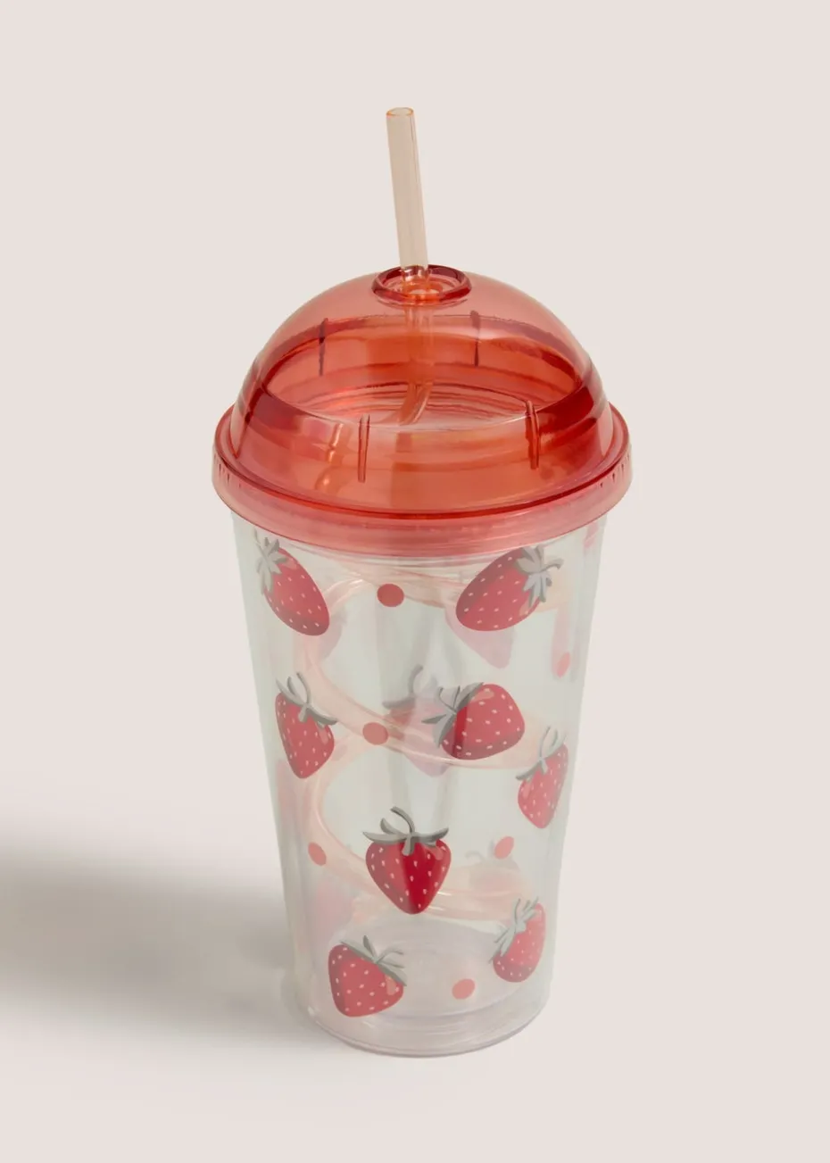 Pink Strawberry Oven Gloves