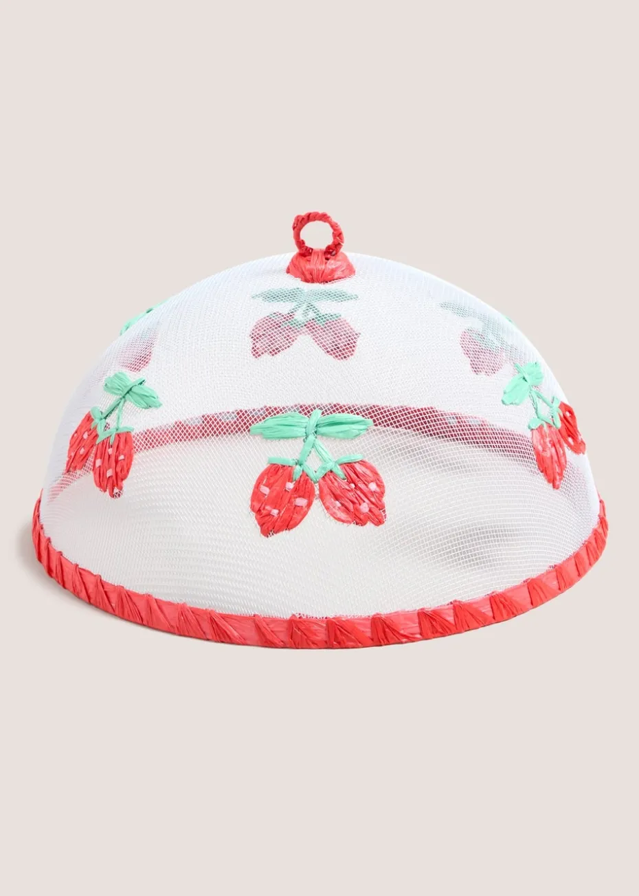 Pink Strawberry Oven Gloves