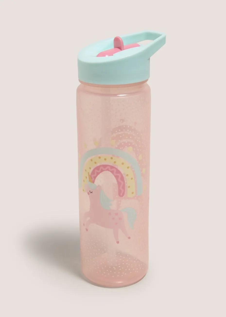 Pink Unicorn Drinks Bottle (600ml)