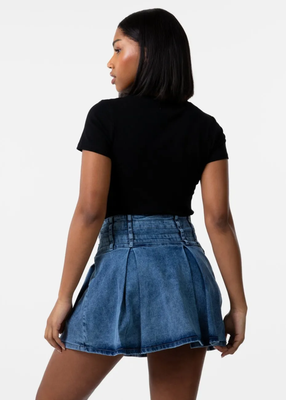 Pink Vanilla Black Short Sleeve T-Shirt