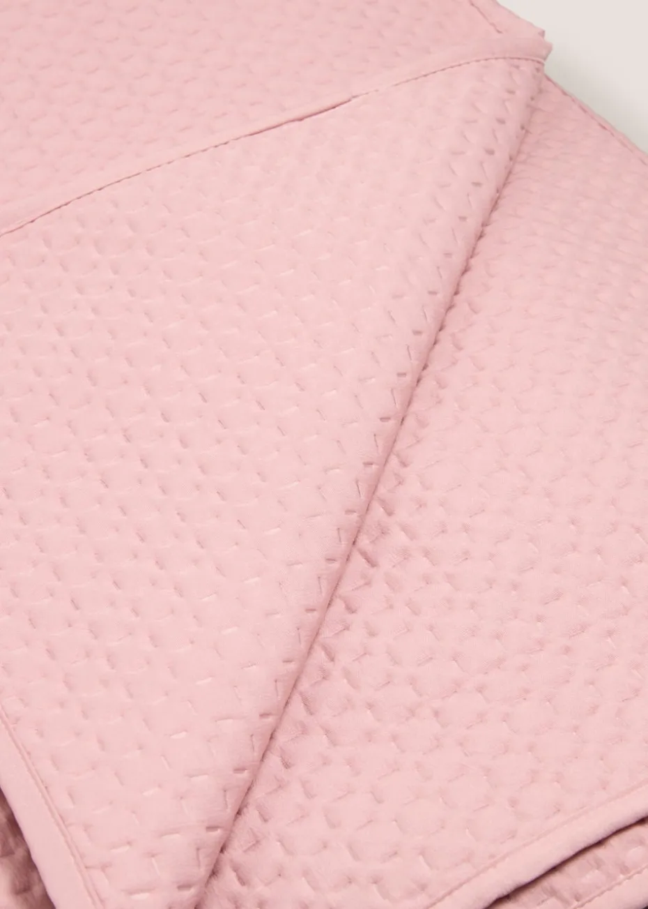 Pink Washed Pinsonic Bedspread
