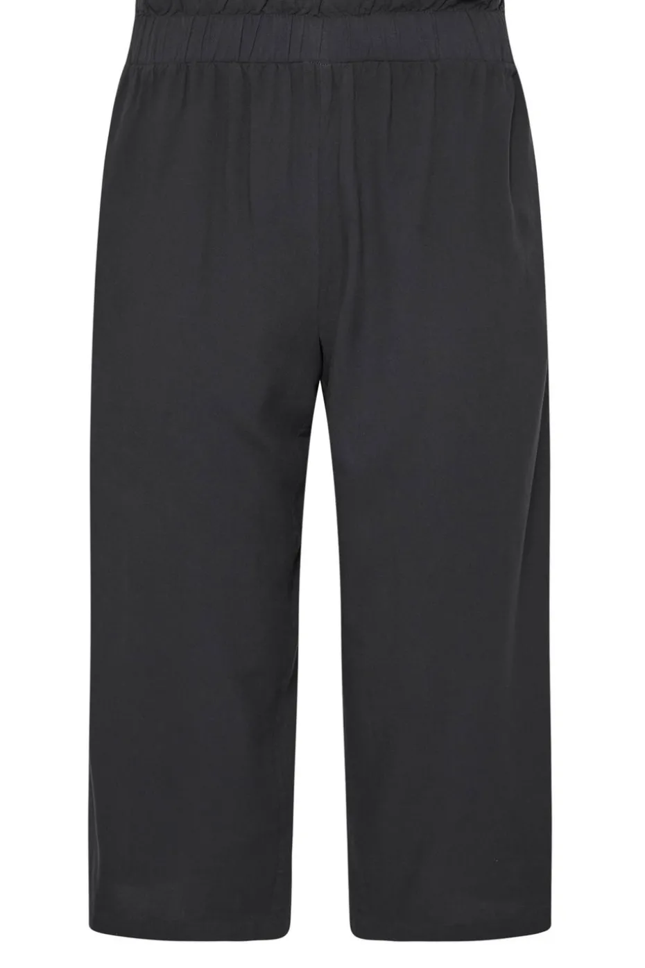 Pixiegirl Petite Black Acid Wash Cropped Trousers