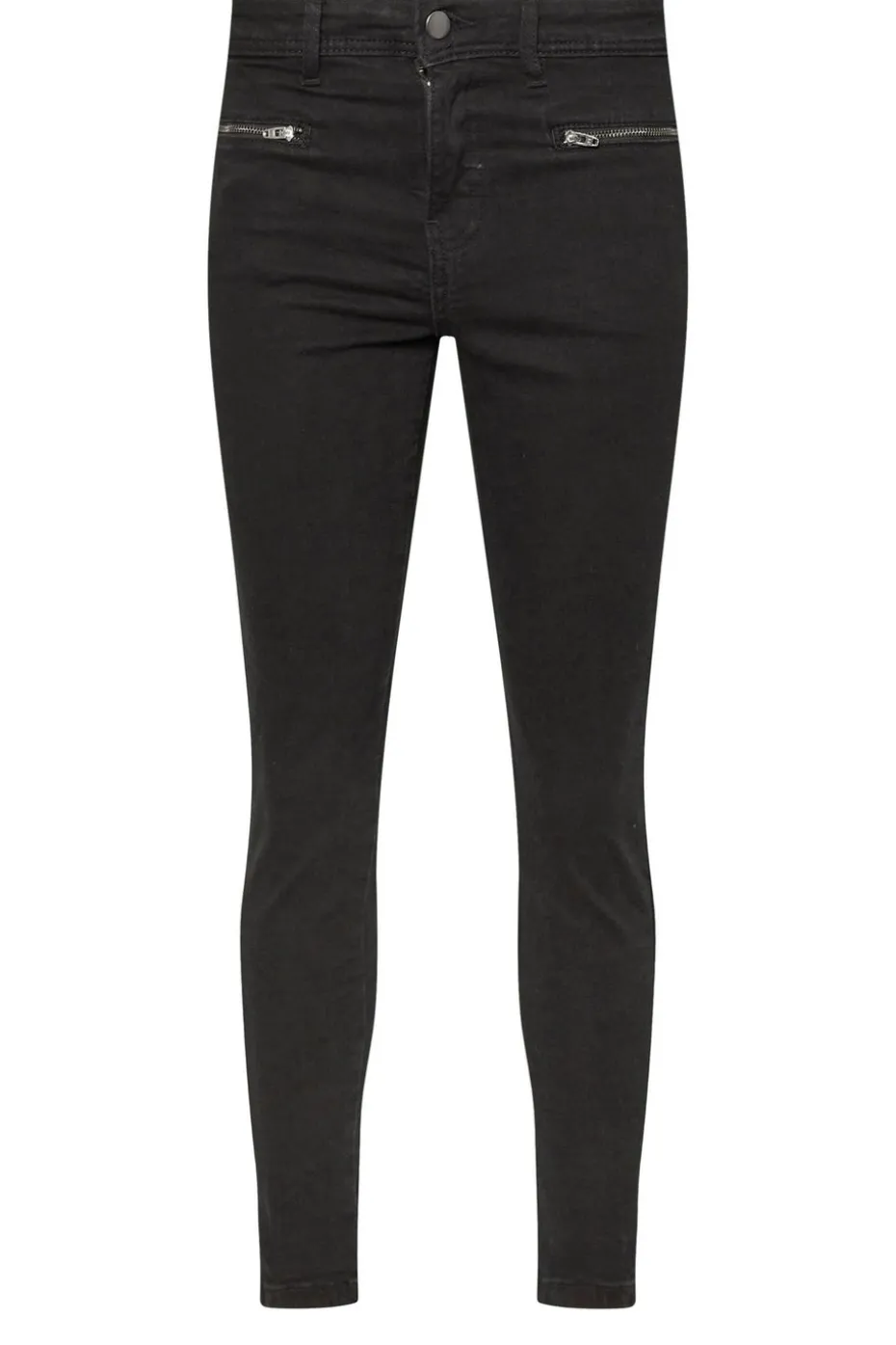 Pixiegirl Petite Black Stretch Zip Pocket Skinny Jeans
