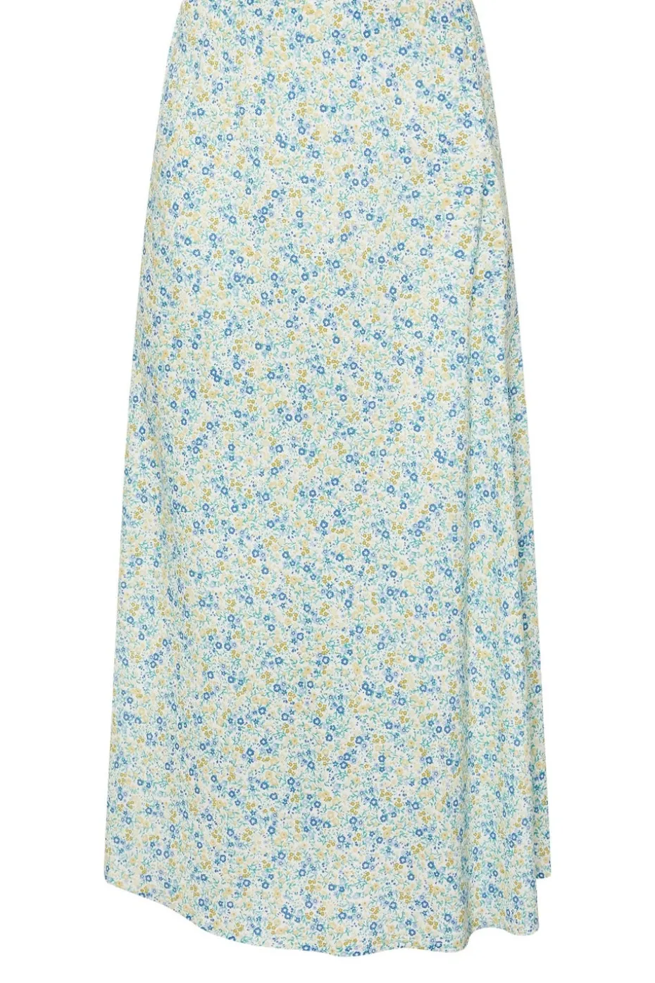 Pixiegirl Petite Blue Ditsy Floral Midaxi Skirt