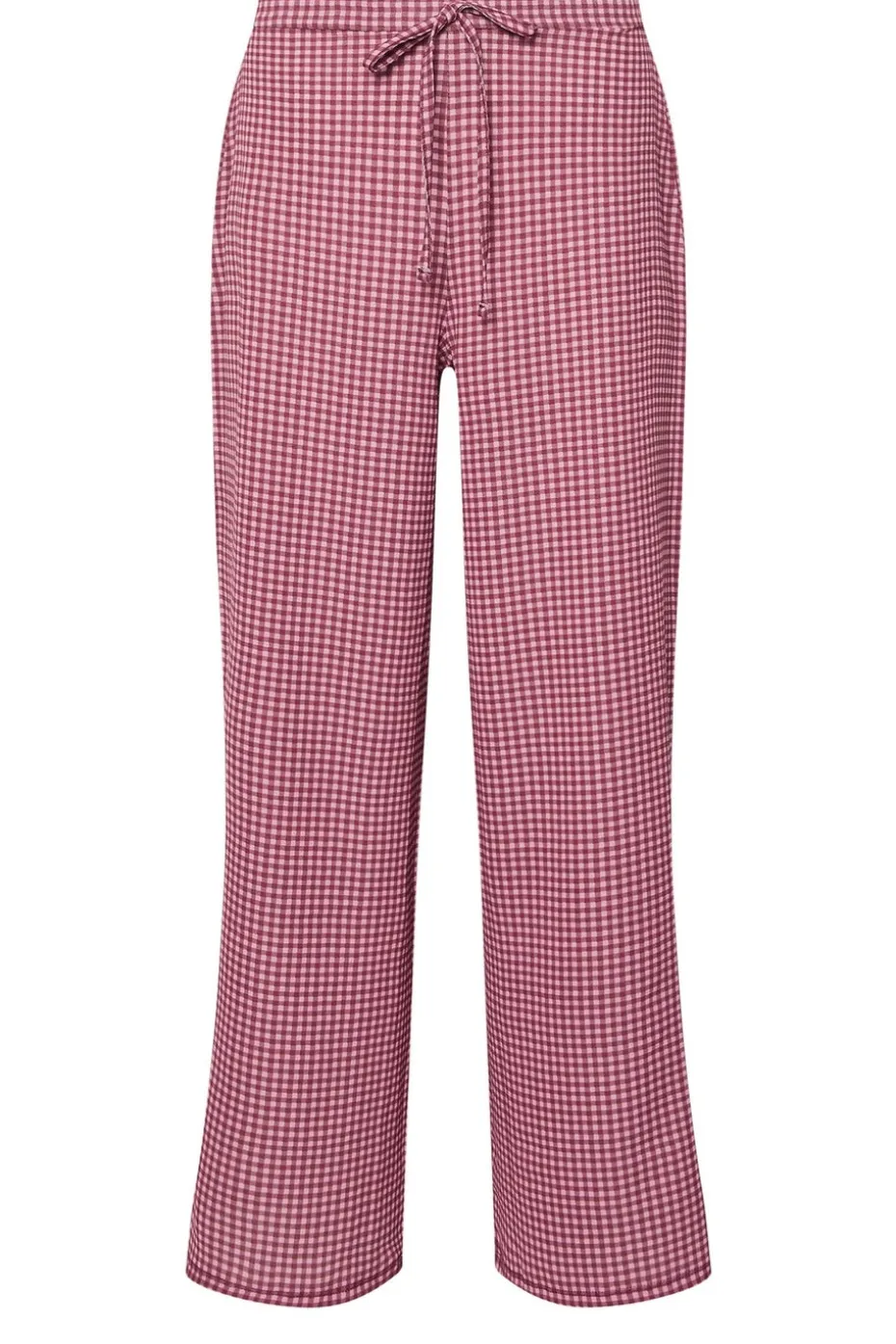Pixiegirl Petite Pink Gingham Wide Leg Trousers