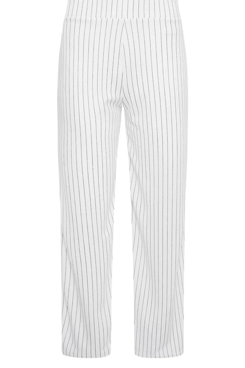 Pixiegirl Petite White Pinstripe Wide Leg Trousers