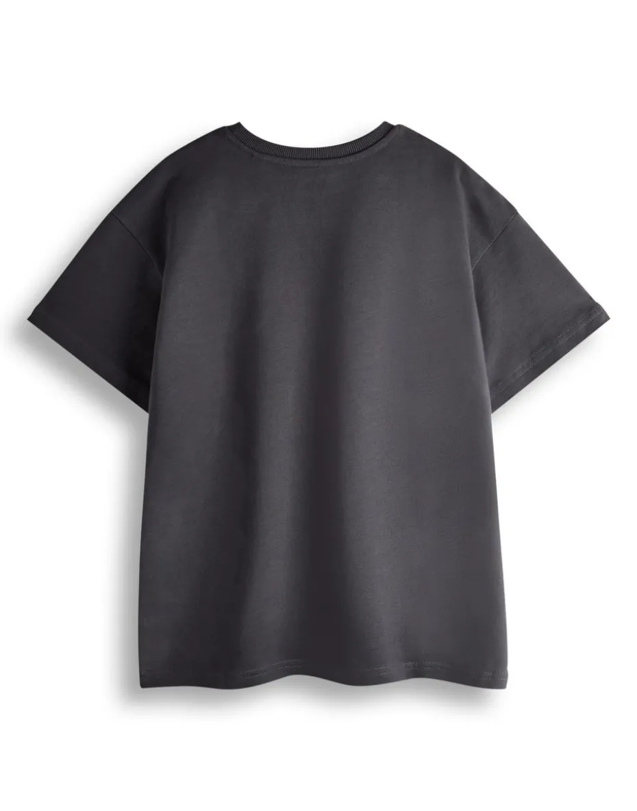 Pokemon Kids Black T-Shirt & Shorts Set (4-14 Years)