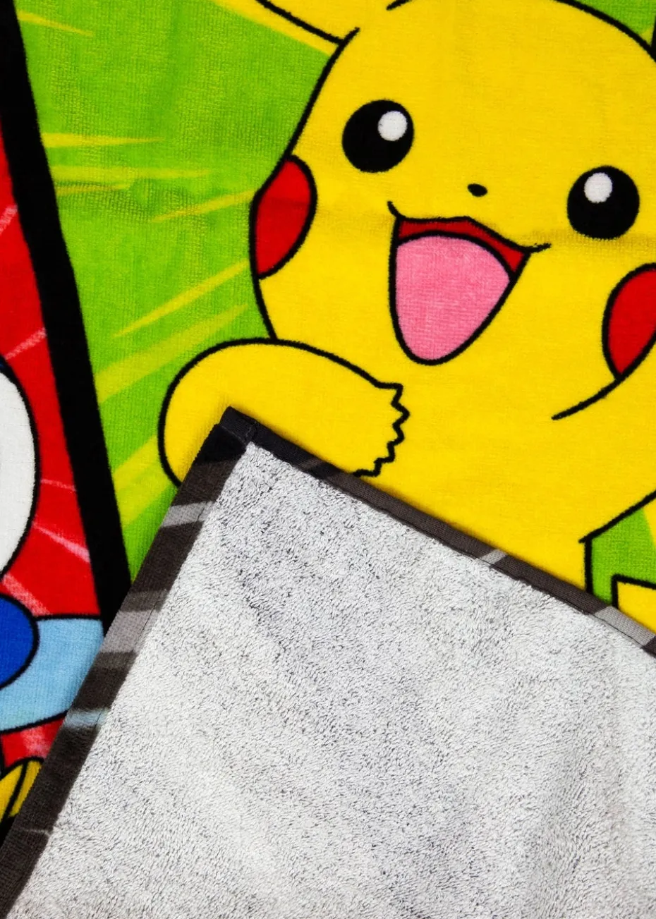 Pokémon Red Unite Beach Pool Towel