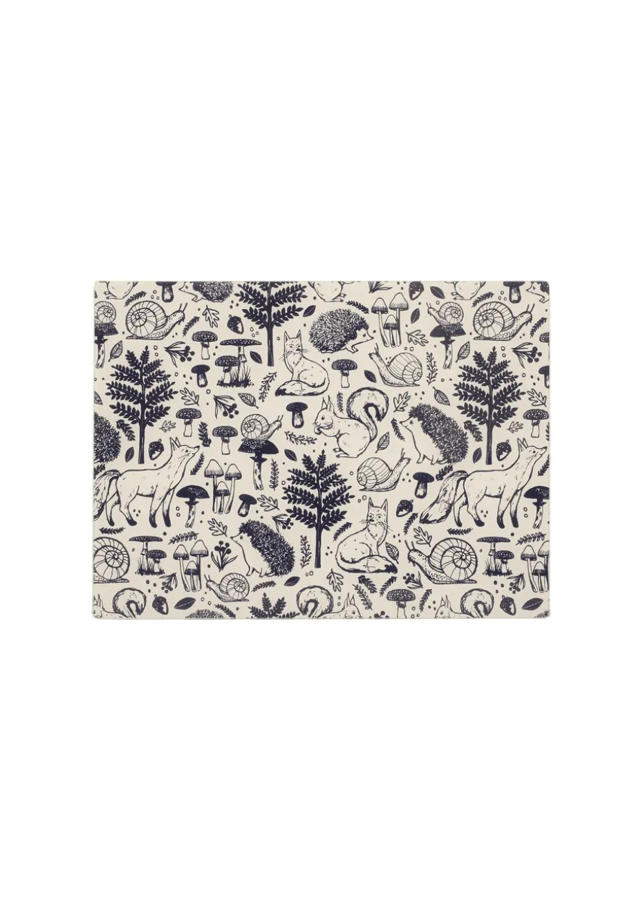Price & Kensington Woodland 8 Piece Placemat and Coaster Set