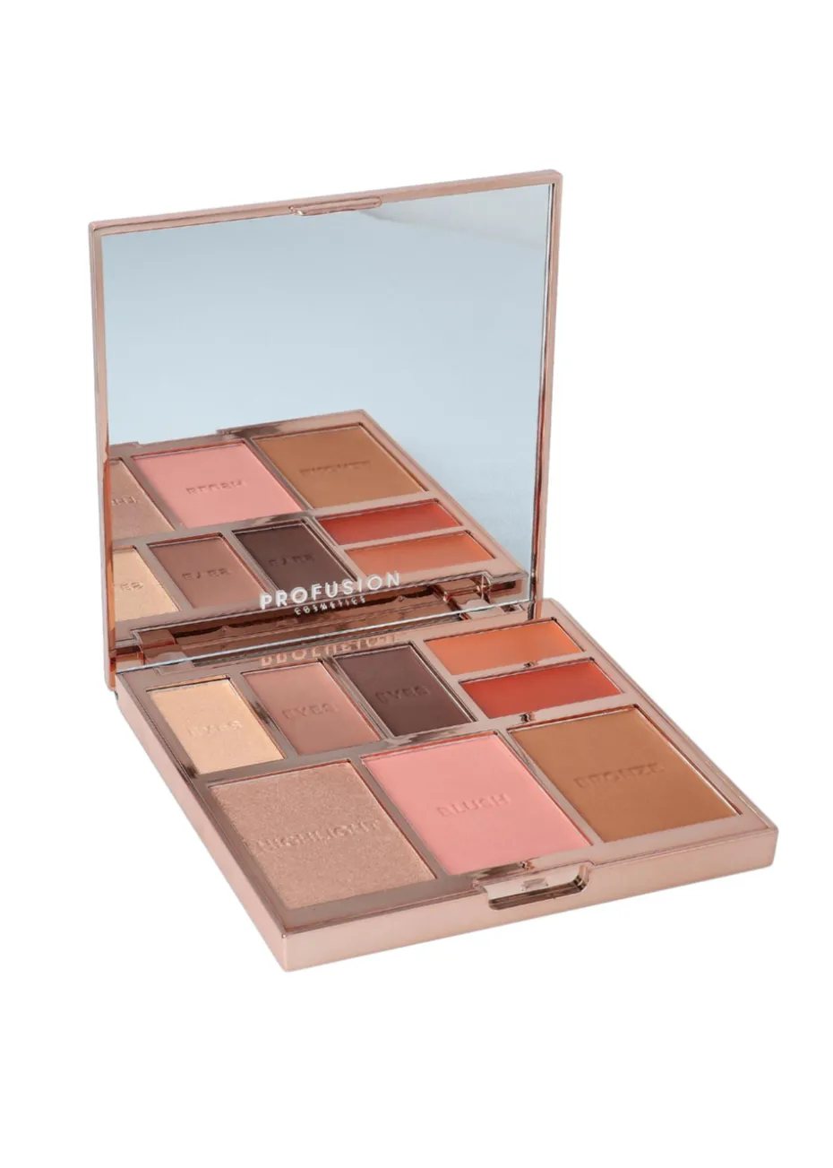 Profusion Cosmetics Bronze Full Face Palette Nude