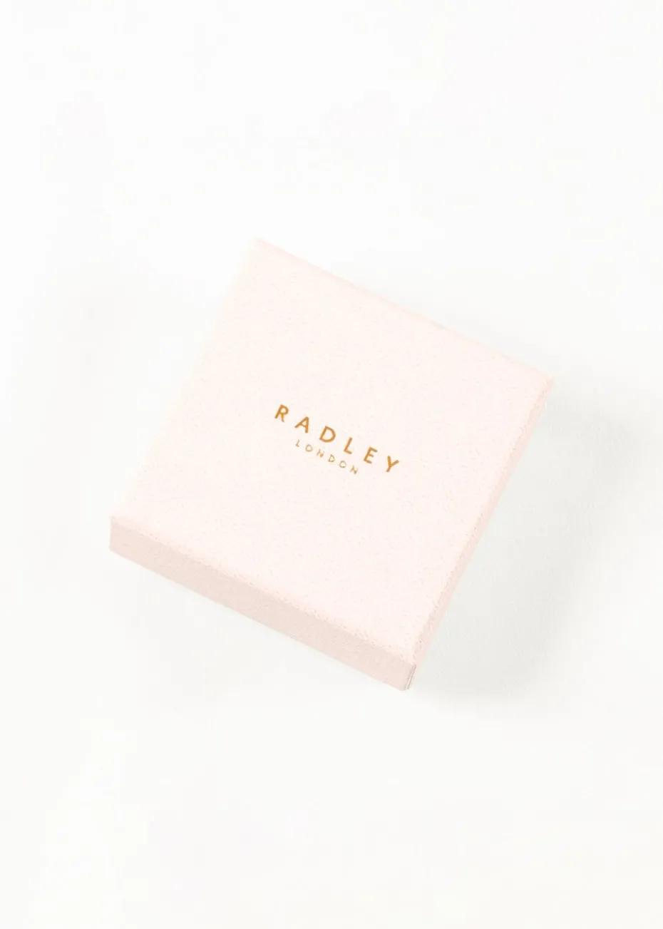 Radley London 18ct Rose Gold Plated Dog On Moon & Stars Bracelet