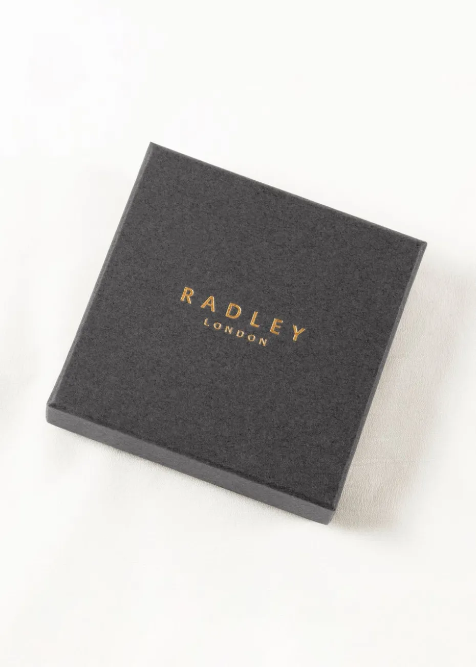 Radley London Silver Sterling Light Amethyst Heart Necklace
