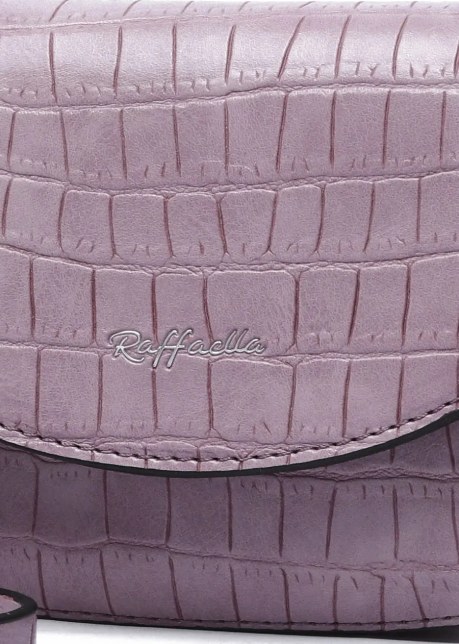 Raffaella Purple Cross Body Phone Bag