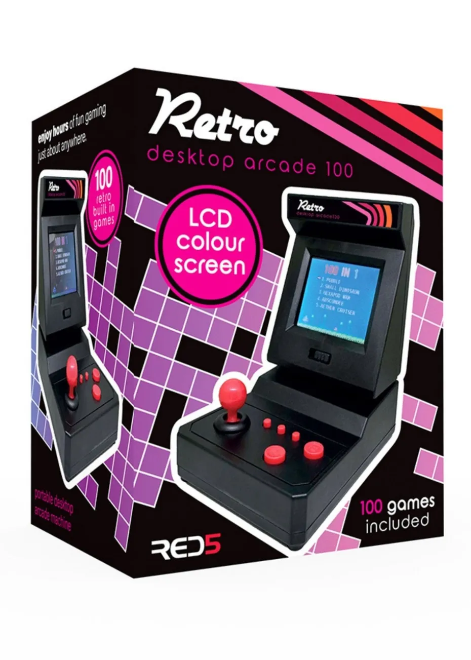 RED5 Black Retro Desktop Arcade