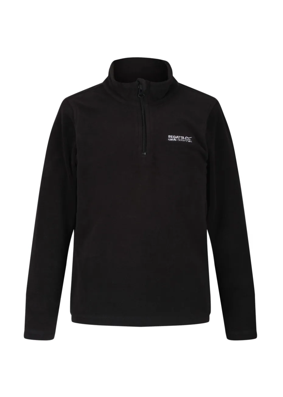 Regatta Black Black Kids' Hot Shot II Anti-Pill Symmetry Fleece (3-16 Years)