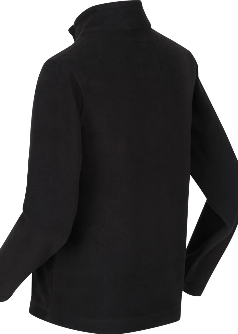 Regatta Black Black Kids' Hot Shot II Anti-Pill Symmetry Fleece (3-16 Years)