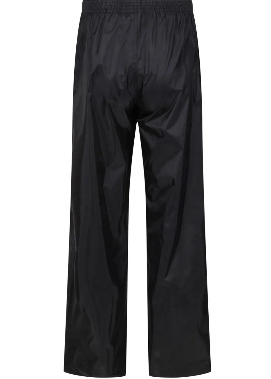 Regatta Black Kids' Stormbreak Waterproof Hydrofort Overtrousers